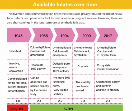 La historia evolutiva del ácido fólico.