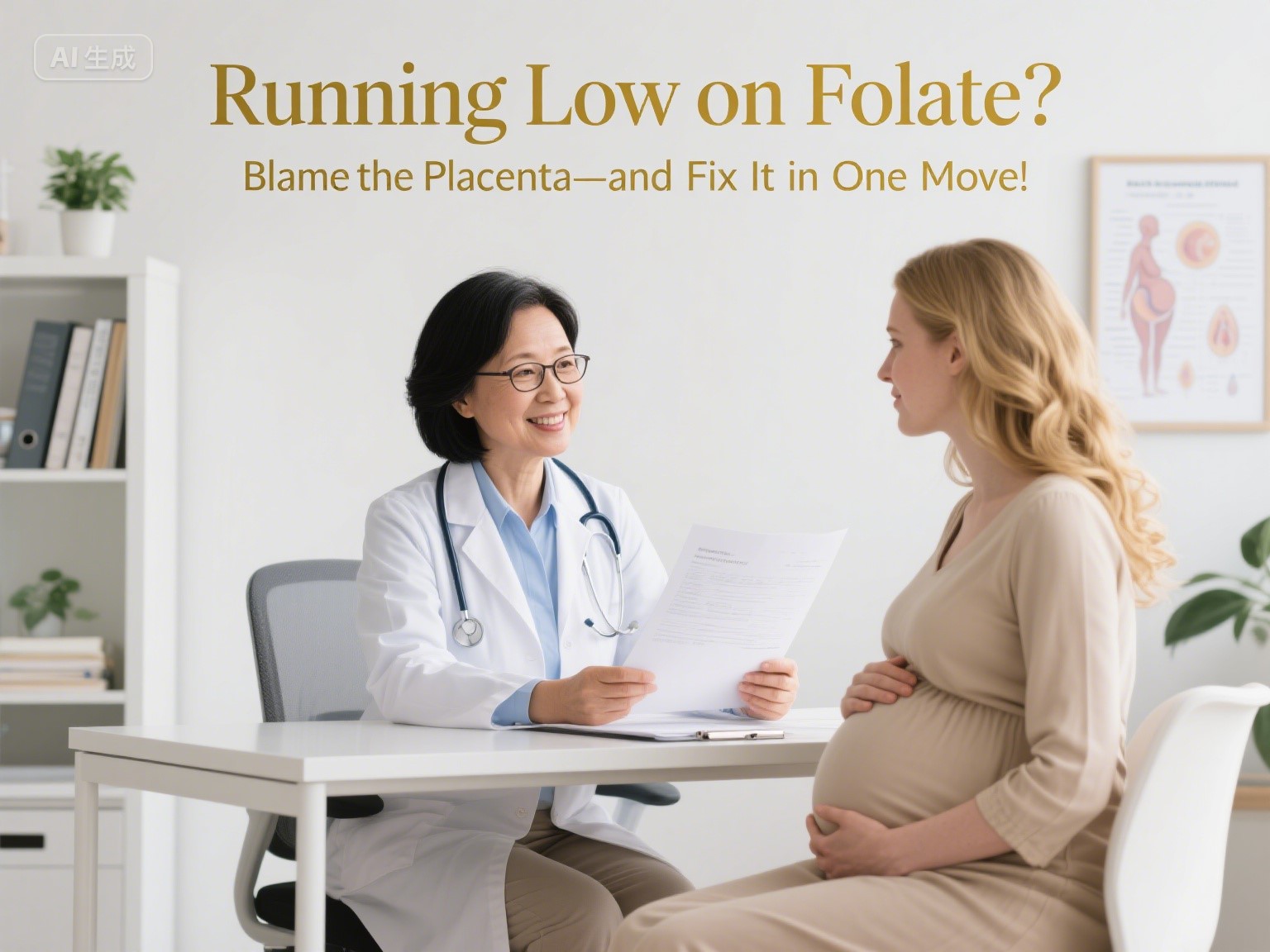 Semana del embarazo 8: ¿Corriendo bajo folato? ¡Culpe la placenta y arreglela en un solo movimiento!